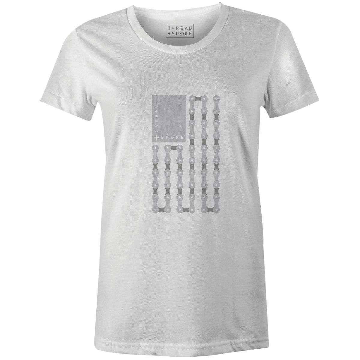Freedom Chains Women'sKimball Henneman - THREAD+SPOKE | MTB APPAREL | ROAD BIKING T-SHIRTS | BICYCLE T SHIRTS |