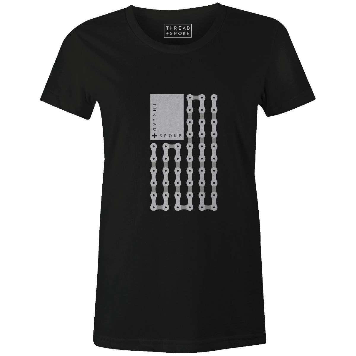 Freedom Chains Women'sKimball Henneman - THREAD+SPOKE | MTB APPAREL | ROAD BIKING T-SHIRTS | BICYCLE T SHIRTS |