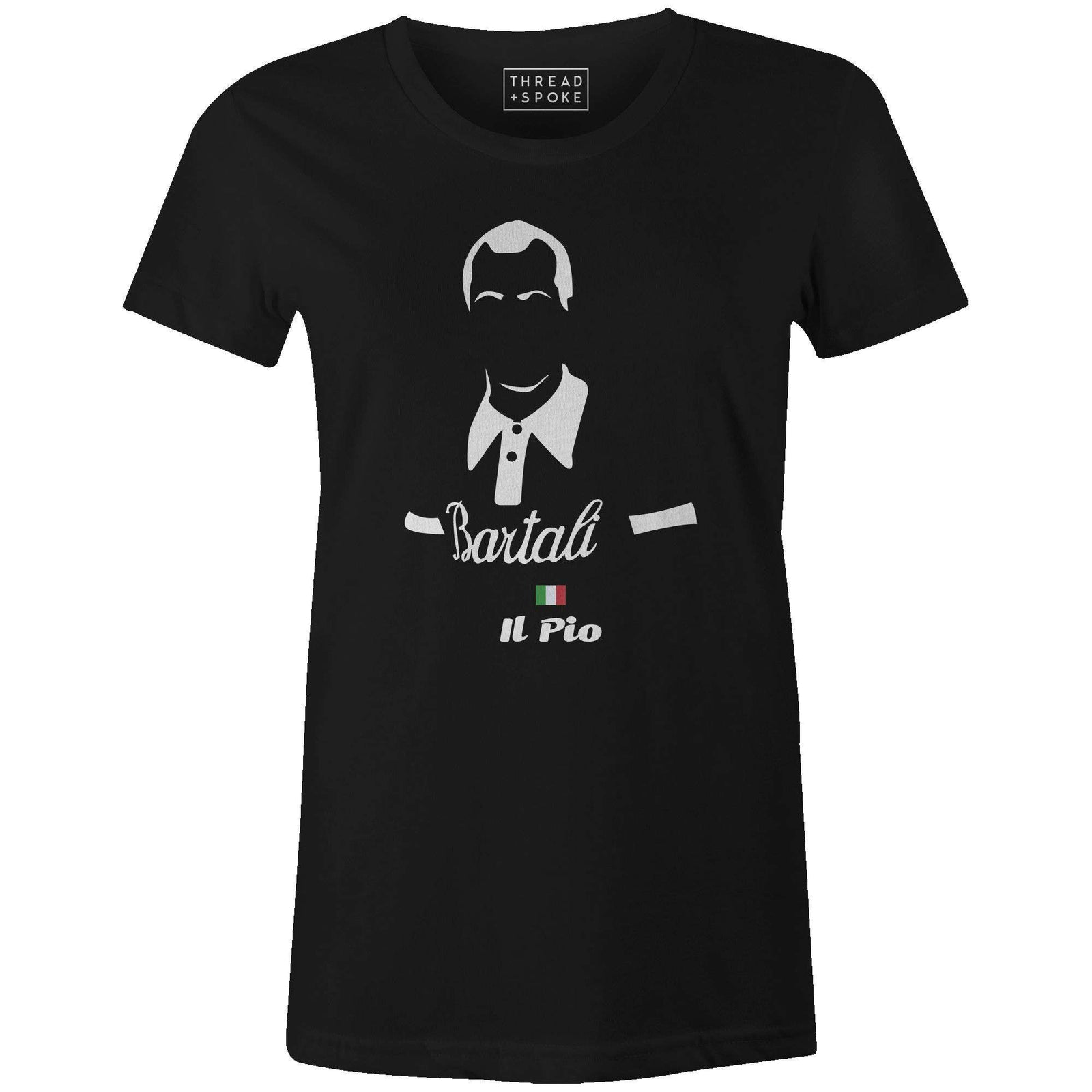 Il Pio Women'sBICI - THREAD+SPOKE | MTB APPAREL | ROAD BIKING T-SHIRTS | BICYCLE T SHIRTS |