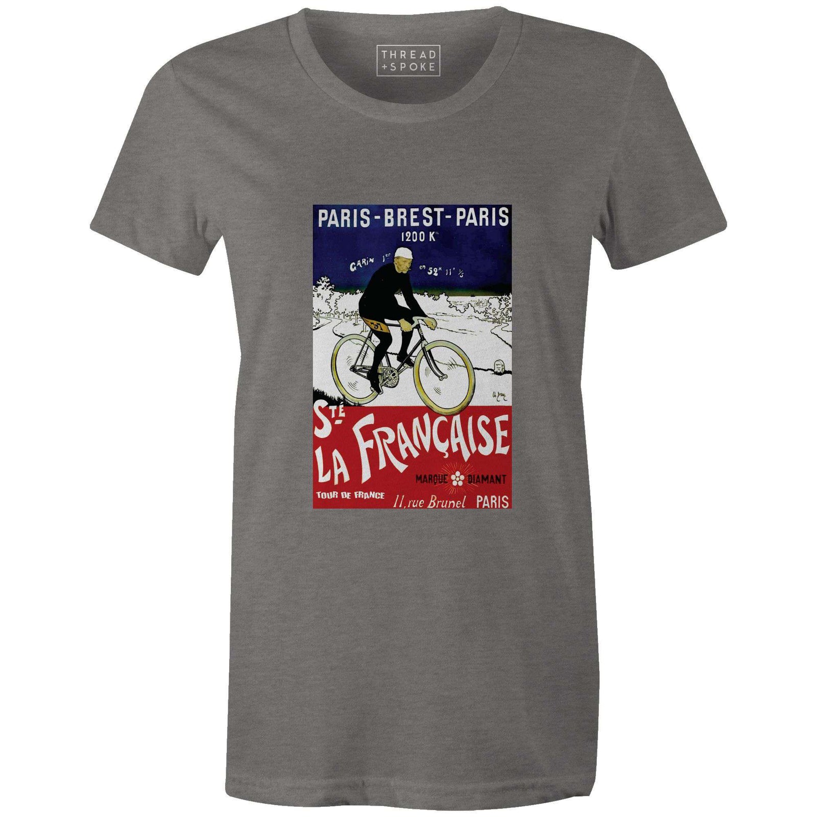 La Française Women'sPoster Bob - THREAD+SPOKE | MTB APPAREL | ROAD BIKING T-SHIRTS | BICYCLE T SHIRTS |