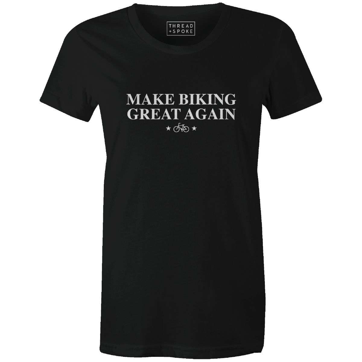 Make Biking Great Again Women'sThread+Spoke - THREAD+SPOKE | MTB APPAREL | ROAD BIKING T-SHIRTS | BICYCLE T SHIRTS |