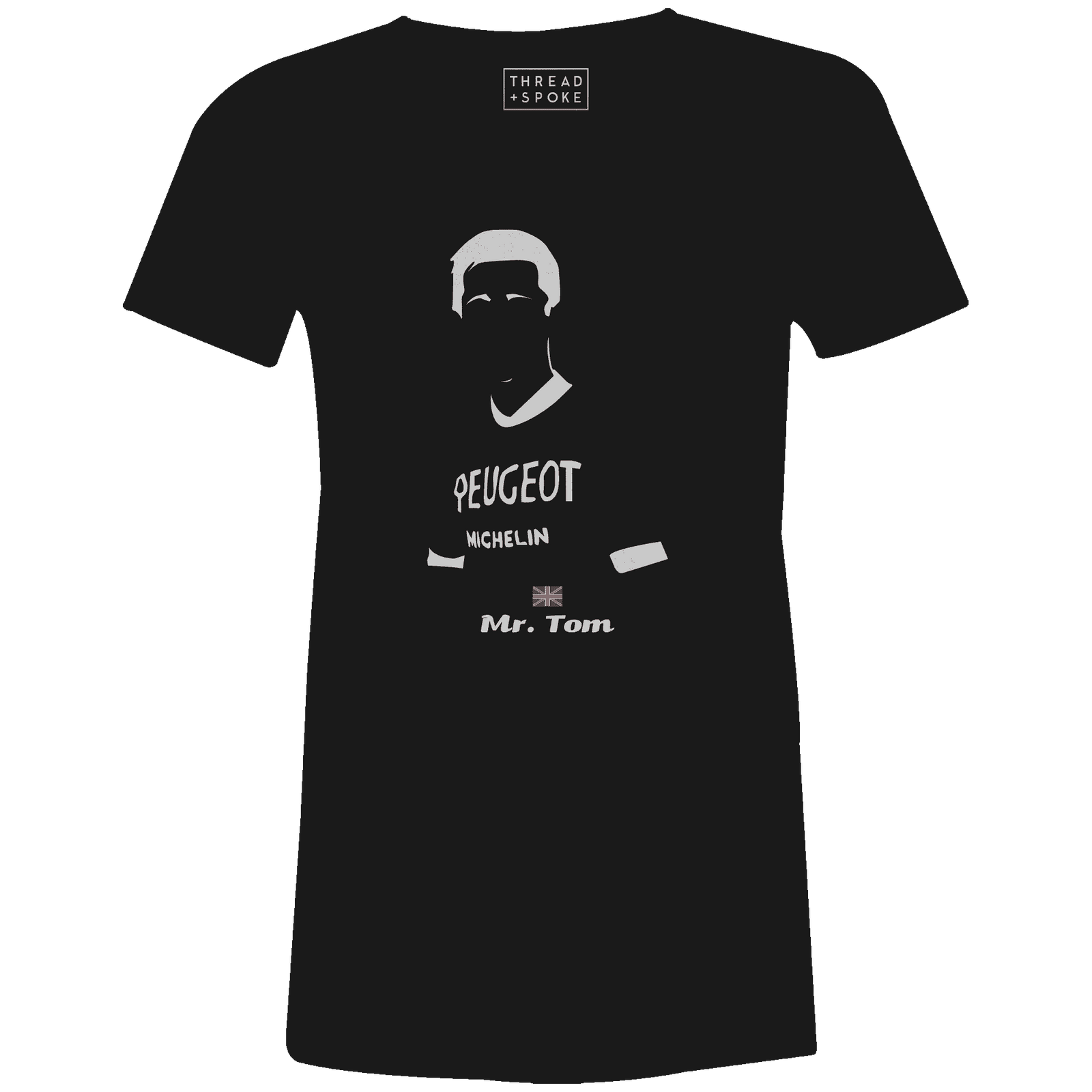 Mr. Tom Women'sBICI - THREAD+SPOKE | MTB APPAREL | ROAD BIKING T-SHIRTS | BICYCLE T SHIRTS |