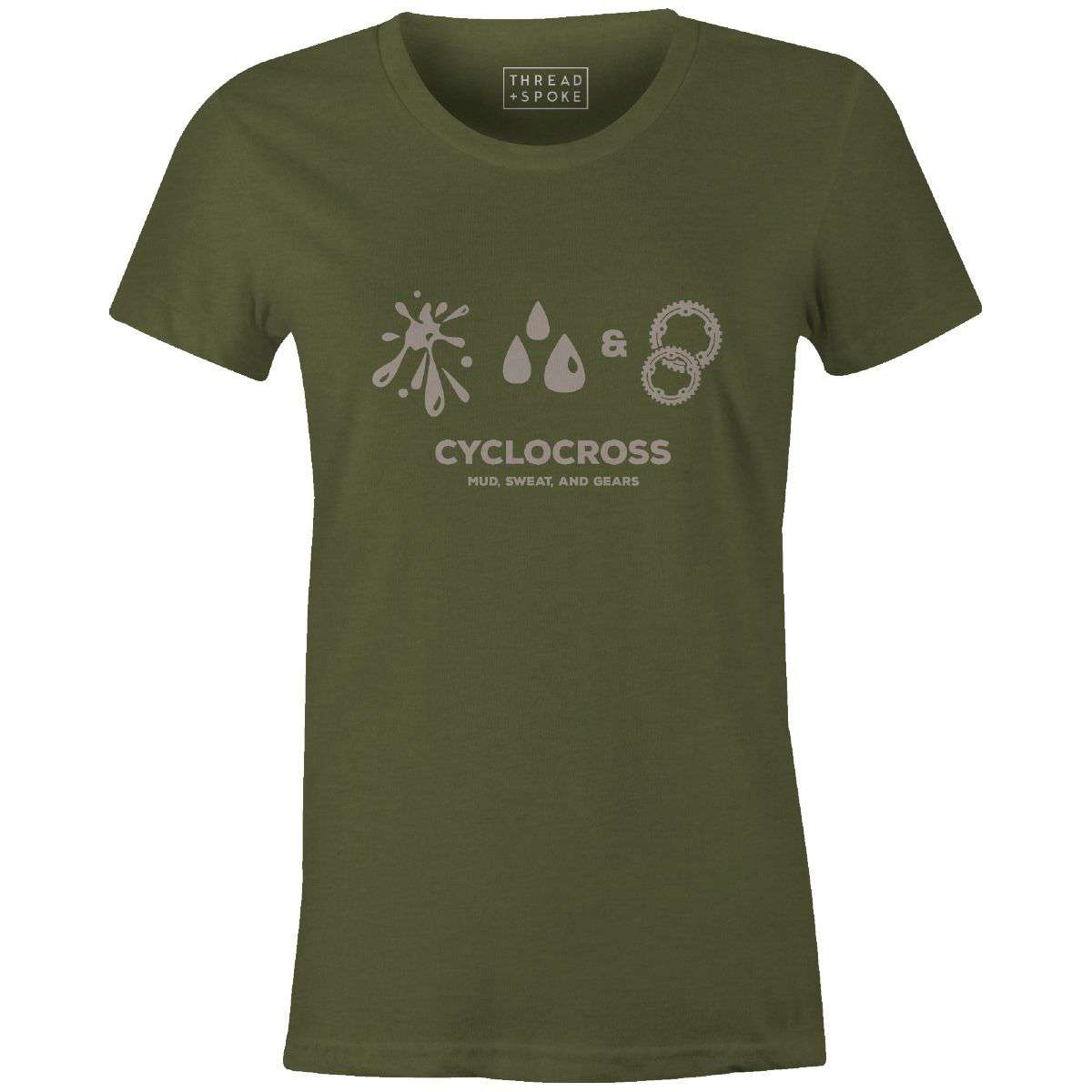 Mud Sweat and Gears Women's Women's / Military Green / L