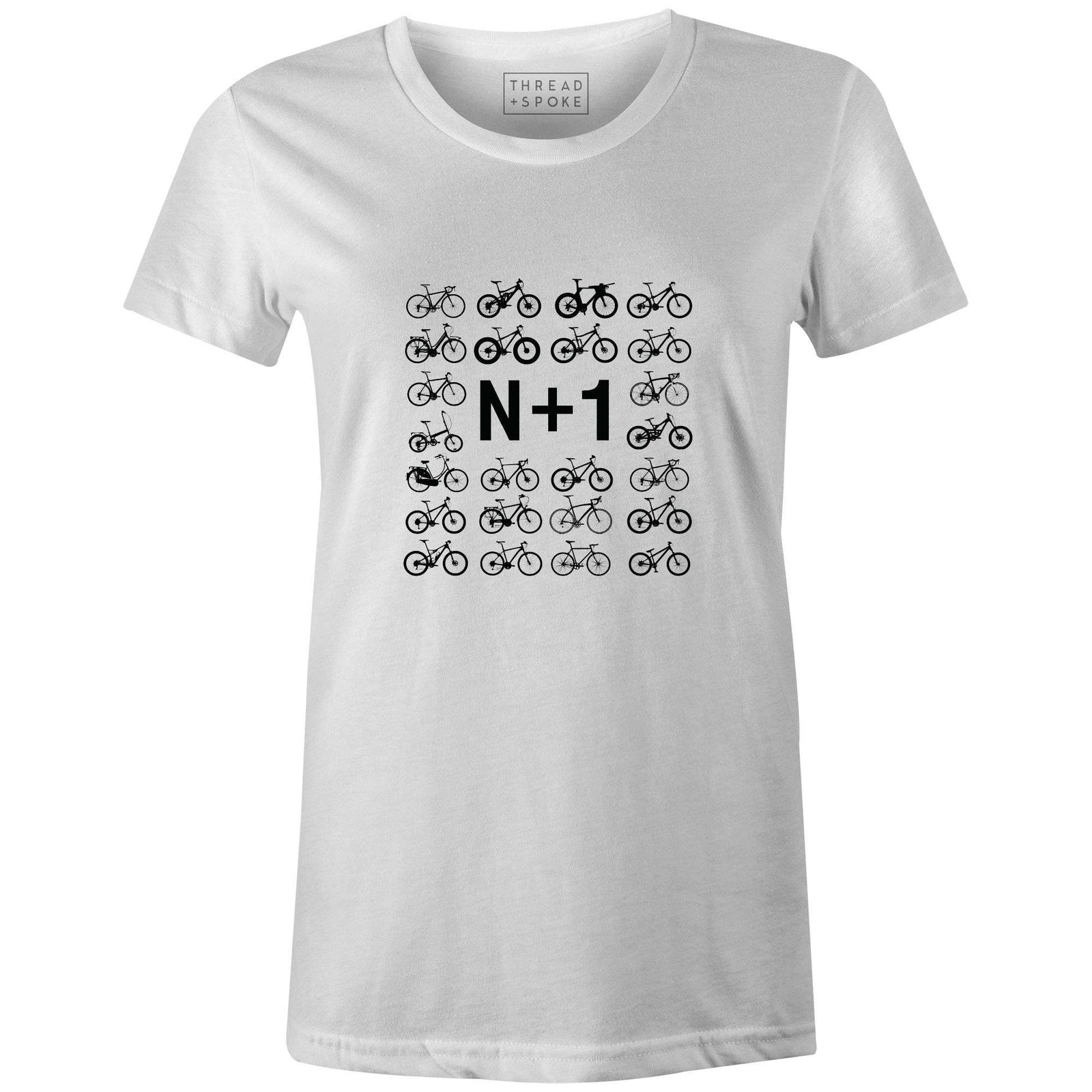 N+1 Women'sThread+Spoke - THREAD+SPOKE | MTB APPAREL | ROAD BIKING T-SHIRTS | BICYCLE T SHIRTS |