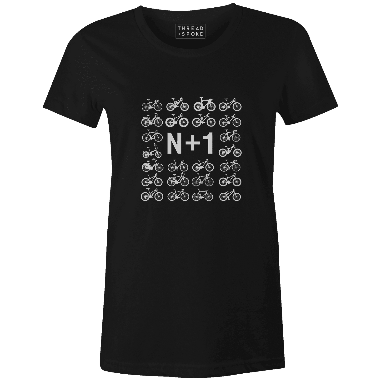 N+1 Women'sThread+Spoke - THREAD+SPOKE | MTB APPAREL | ROAD BIKING T-SHIRTS | BICYCLE T SHIRTS |