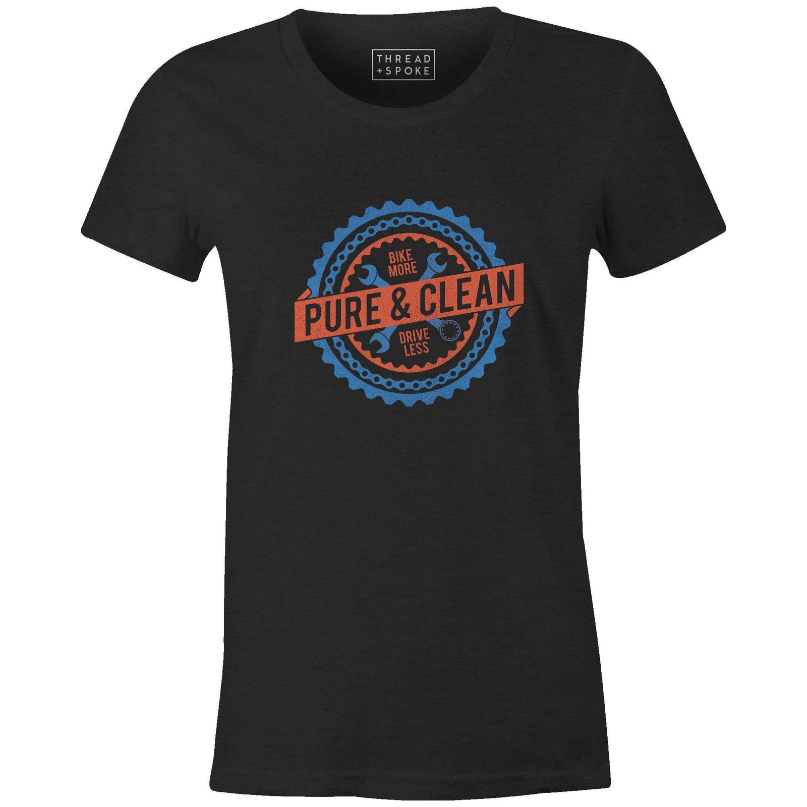 Pure & Clean Women'sJose Sabenicio - THREAD+SPOKE | MTB APPAREL | ROAD BIKING T-SHIRTS | BICYCLE T SHIRTS |