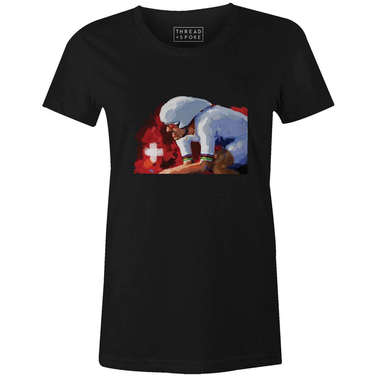 Spartacus Women'sThread+Spoke - THREAD+SPOKE | MTB APPAREL | ROAD BIKING T-SHIRTS | BICYCLE T SHIRTS |