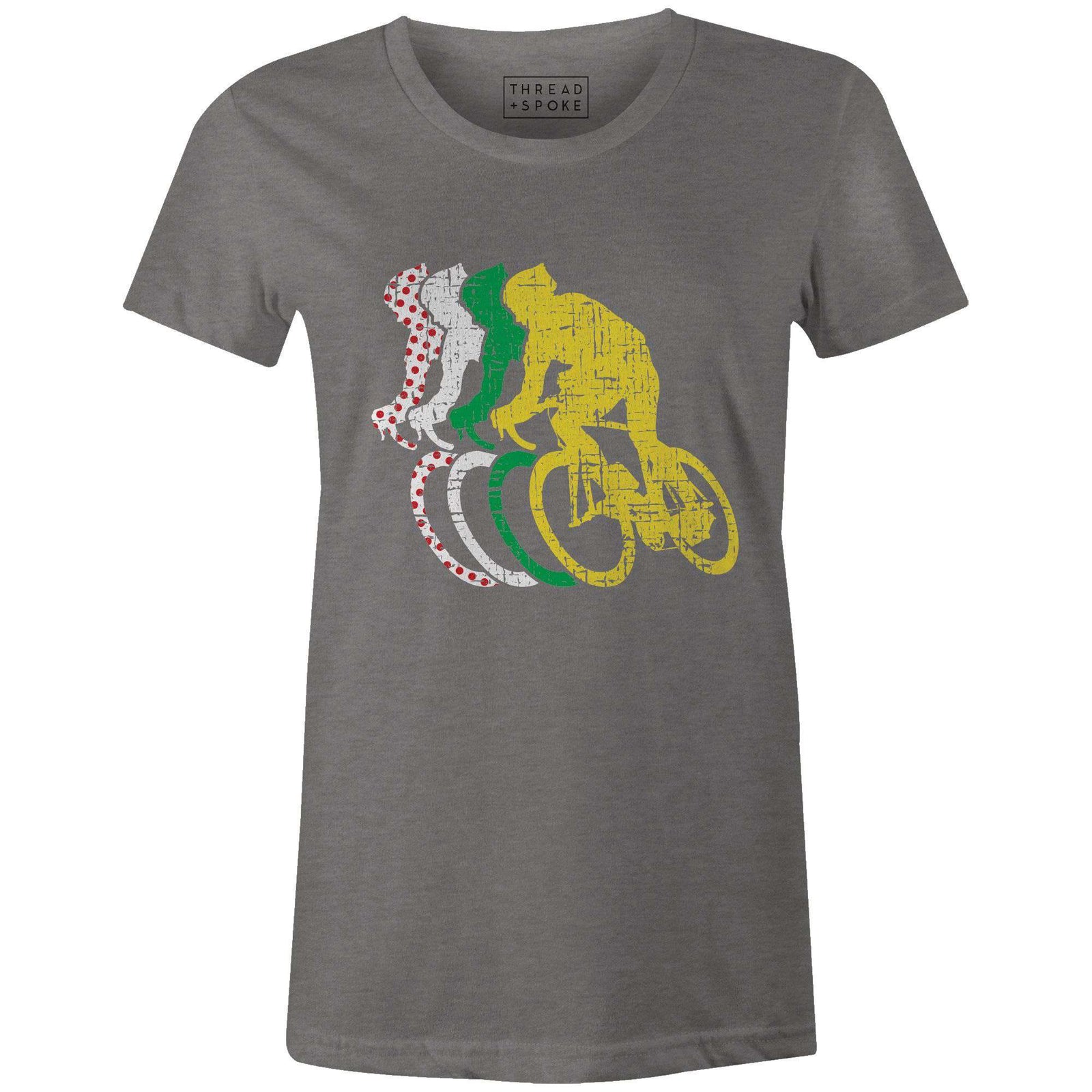 Tour Bikers Women'sThread+Spoke - THREAD+SPOKE | MTB APPAREL | ROAD BIKING T-SHIRTS | BICYCLE T SHIRTS |