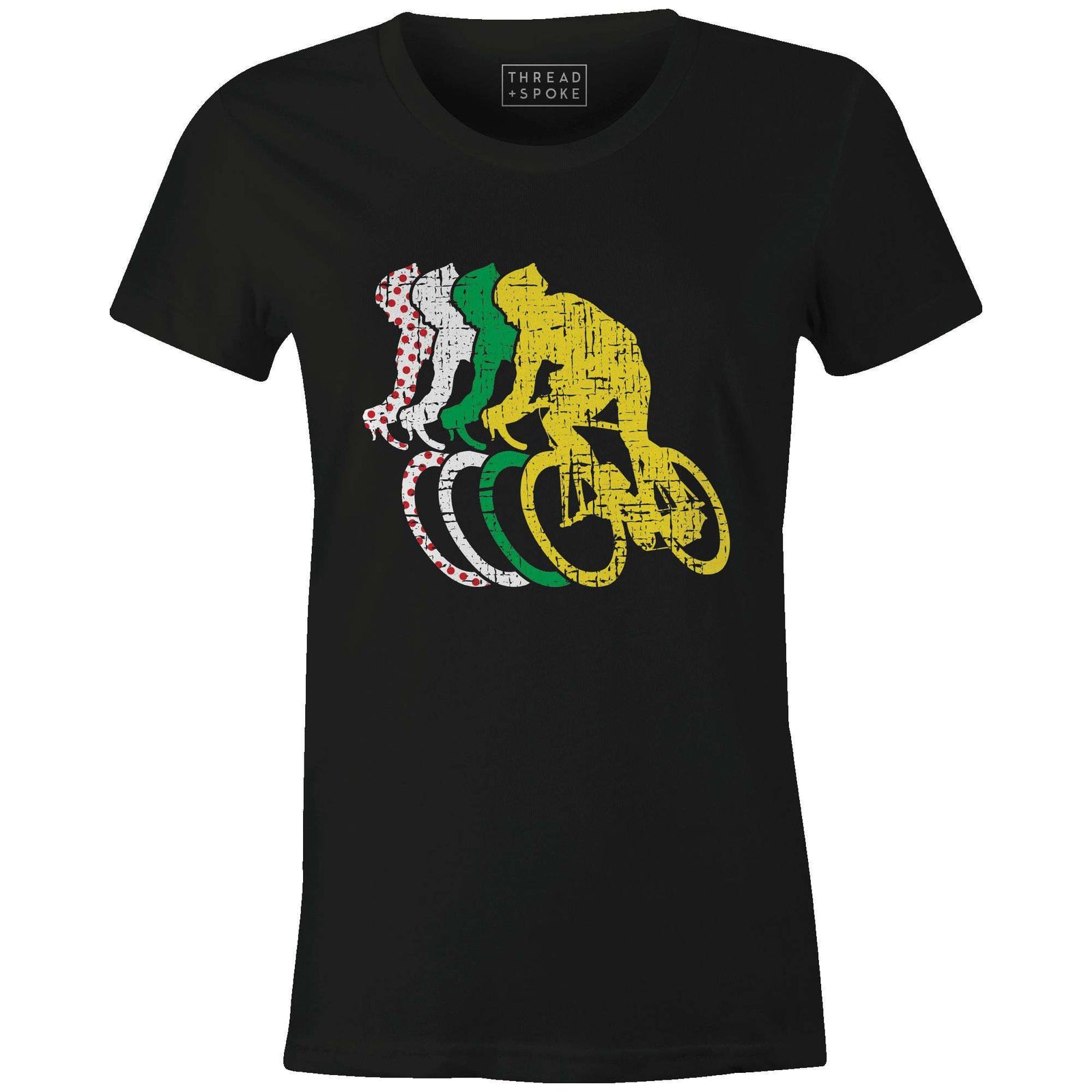 Tour Bikers Women'sThread+Spoke - THREAD+SPOKE | MTB APPAREL | ROAD BIKING T-SHIRTS | BICYCLE T SHIRTS |