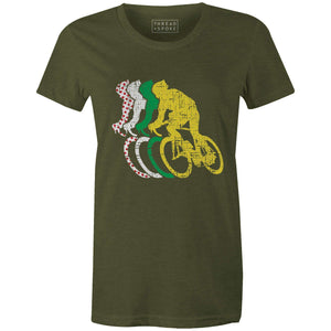 Tour Bikers Women'sThread+Spoke - THREAD+SPOKE | MTB APPAREL | ROAD BIKING T-SHIRTS | BICYCLE T SHIRTS |