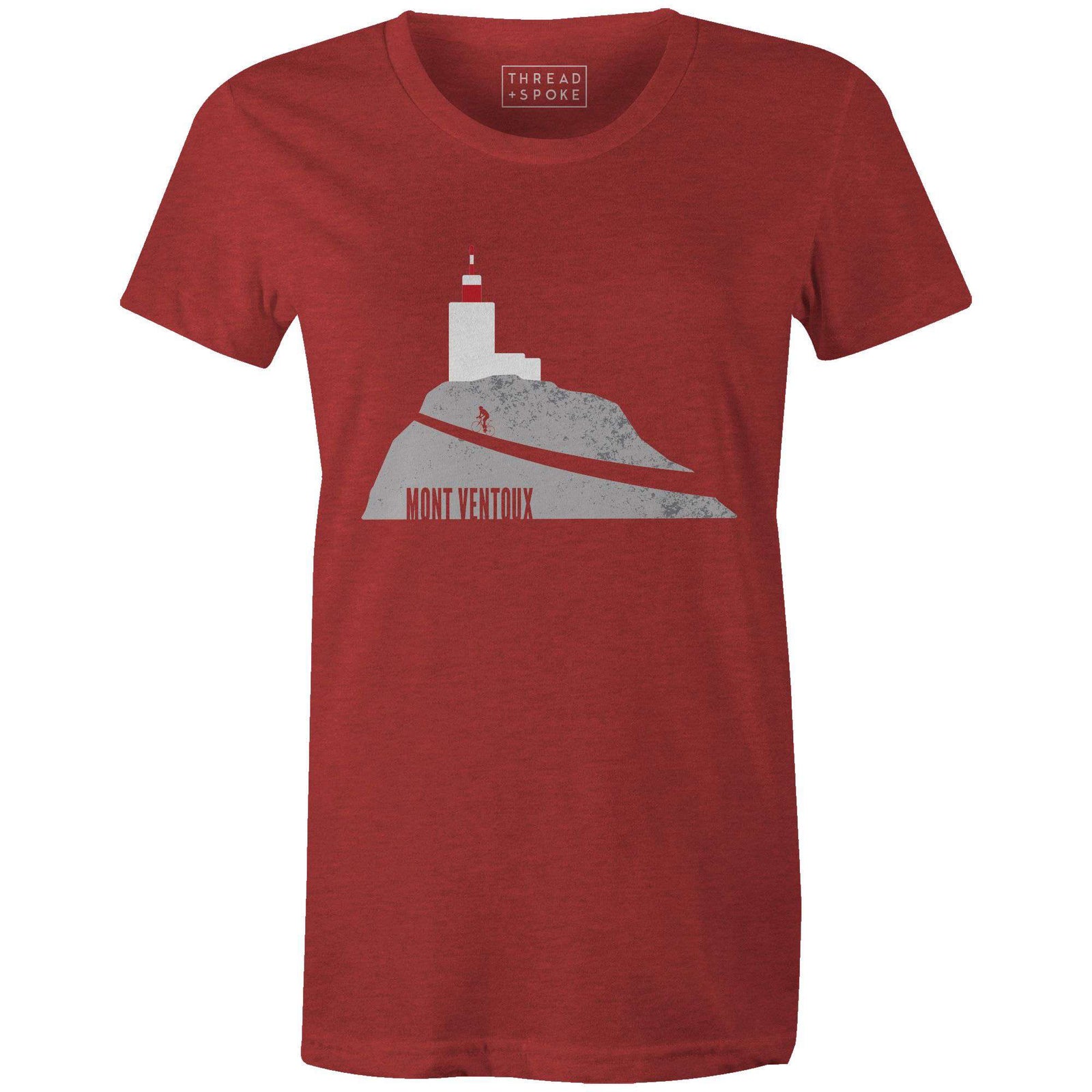 Tour Mount Ventoux Women'sThread+Spoke - THREAD+SPOKE | MTB APPAREL | ROAD BIKING T-SHIRTS | BICYCLE T SHIRTS |