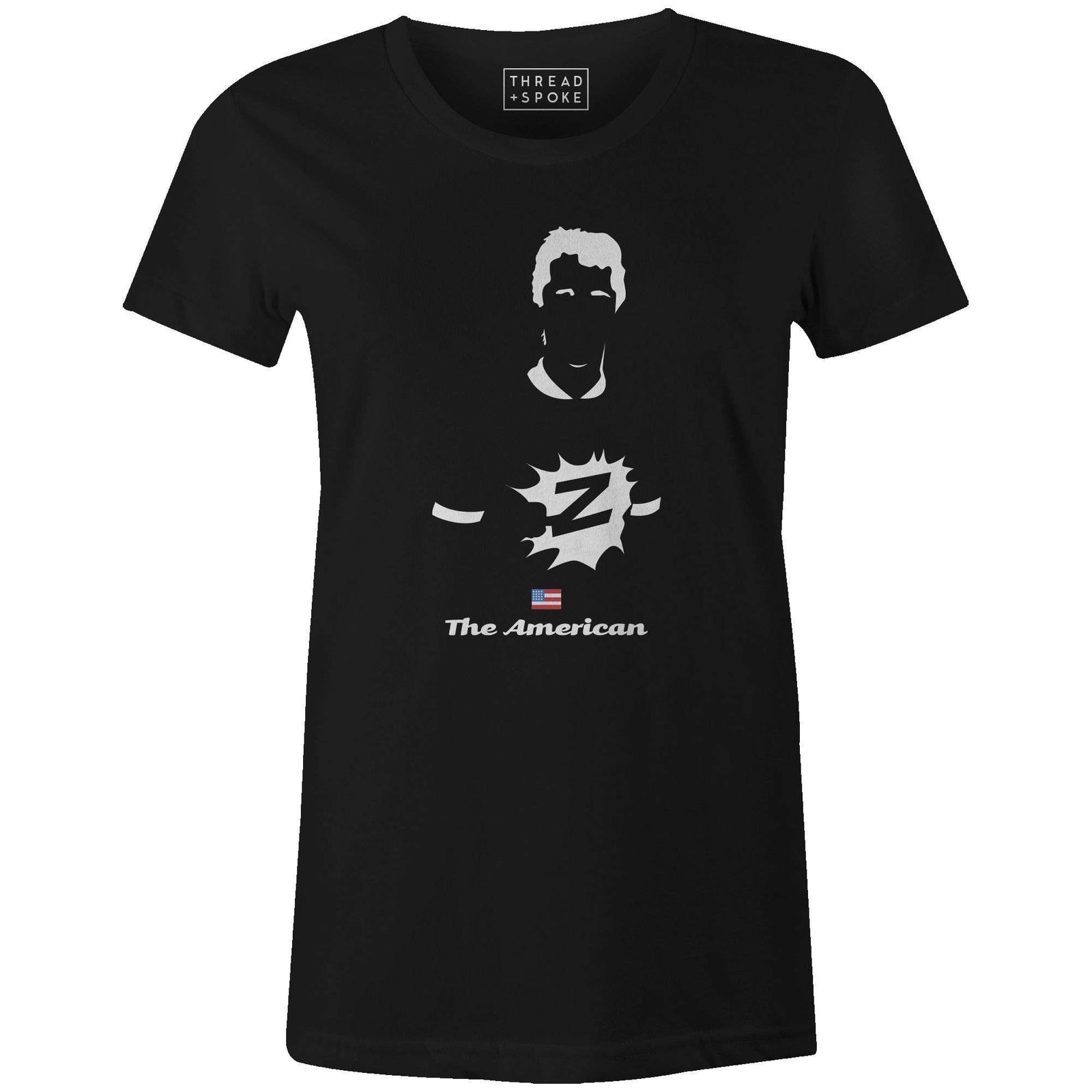 The American Women'sBICI - THREAD+SPOKE | MTB APPAREL | ROAD BIKING T-SHIRTS | BICYCLE T SHIRTS |