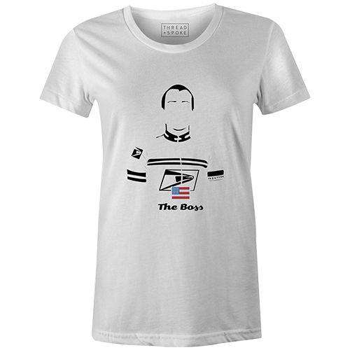 The Boss Women'sBICI - THREAD+SPOKE | MTB APPAREL | ROAD BIKING T-SHIRTS | BICYCLE T SHIRTS |