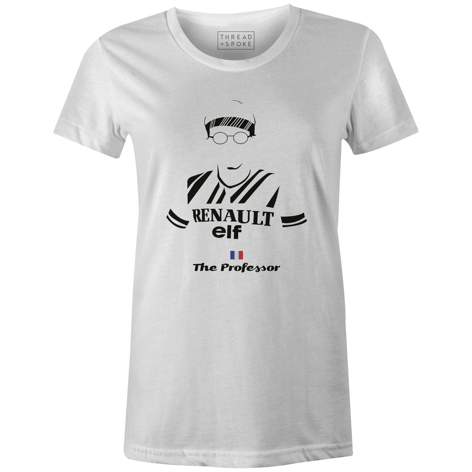 The Professor Women'sBICI - THREAD+SPOKE | MTB APPAREL | ROAD BIKING T-SHIRTS | BICYCLE T SHIRTS |