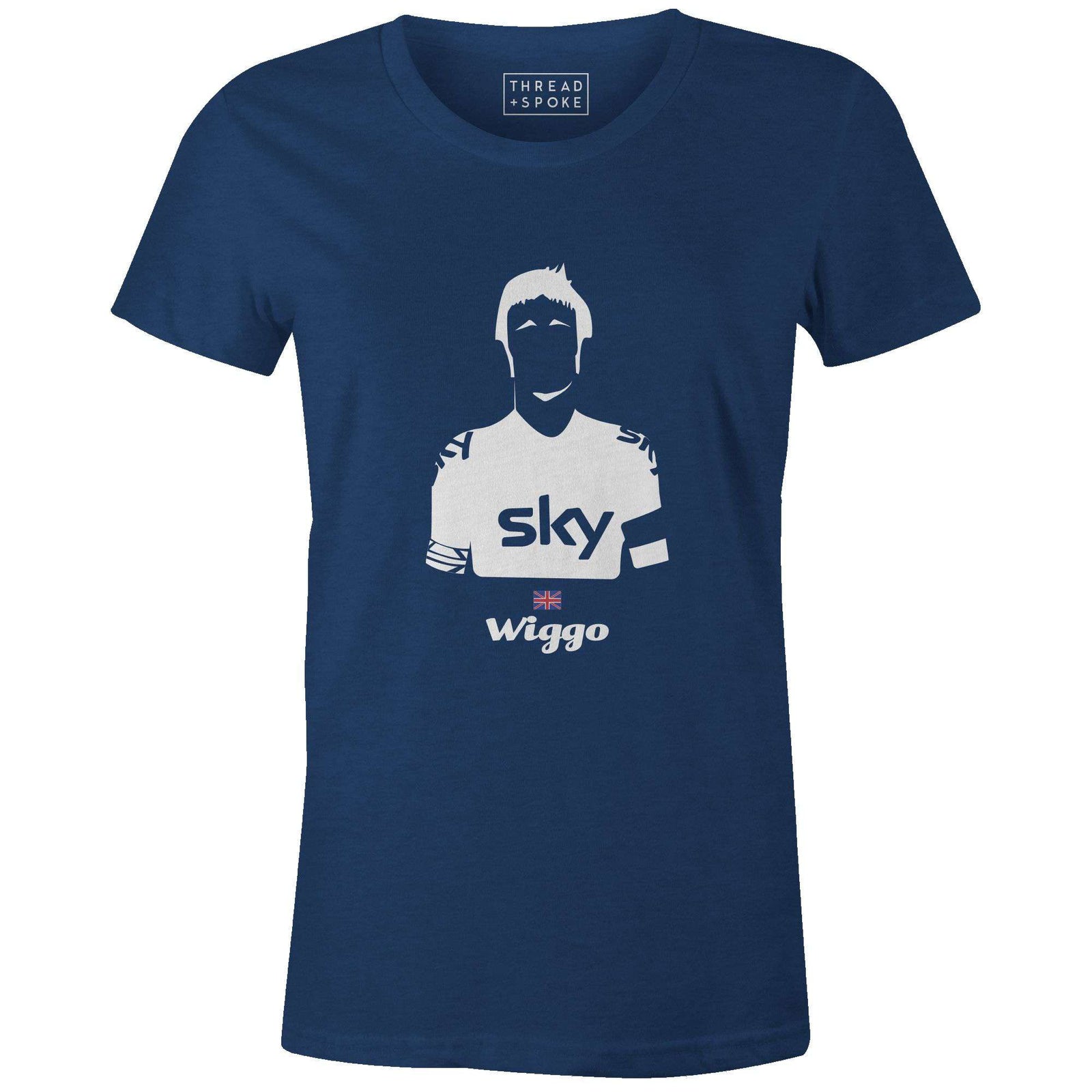 Wiggo Women'sBICI - THREAD+SPOKE | MTB APPAREL | ROAD BIKING T-SHIRTS | BICYCLE T SHIRTS |